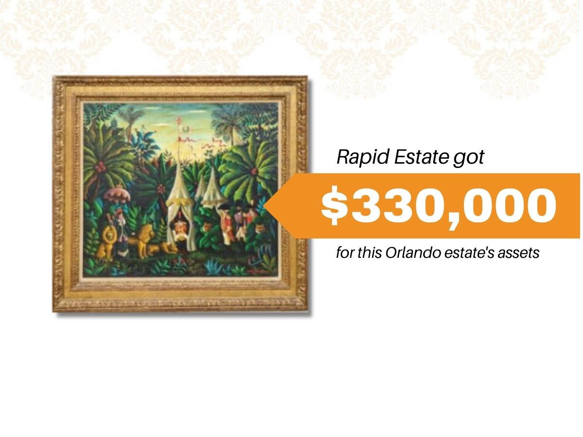 Rapid Estate Got $330,000 for this Orlando's Estate Assets