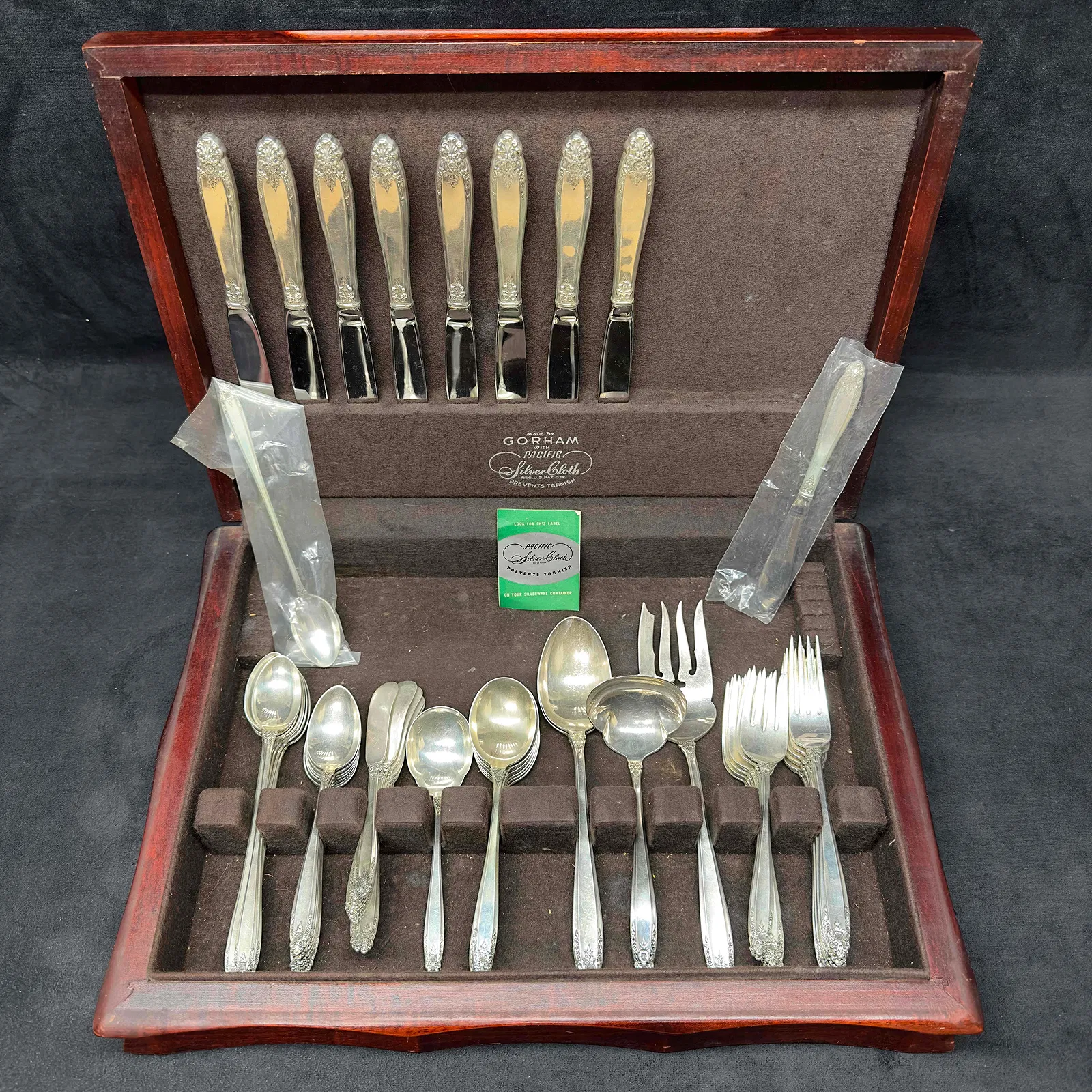 International Silver Sterling Flatware Set Worth Value
